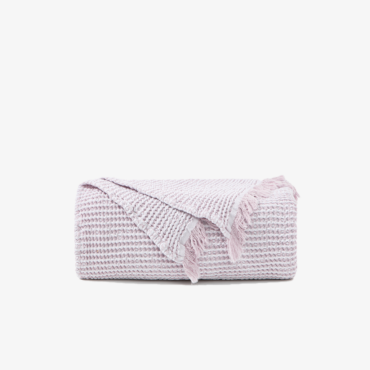 The Organic Cotton Waffle Throw