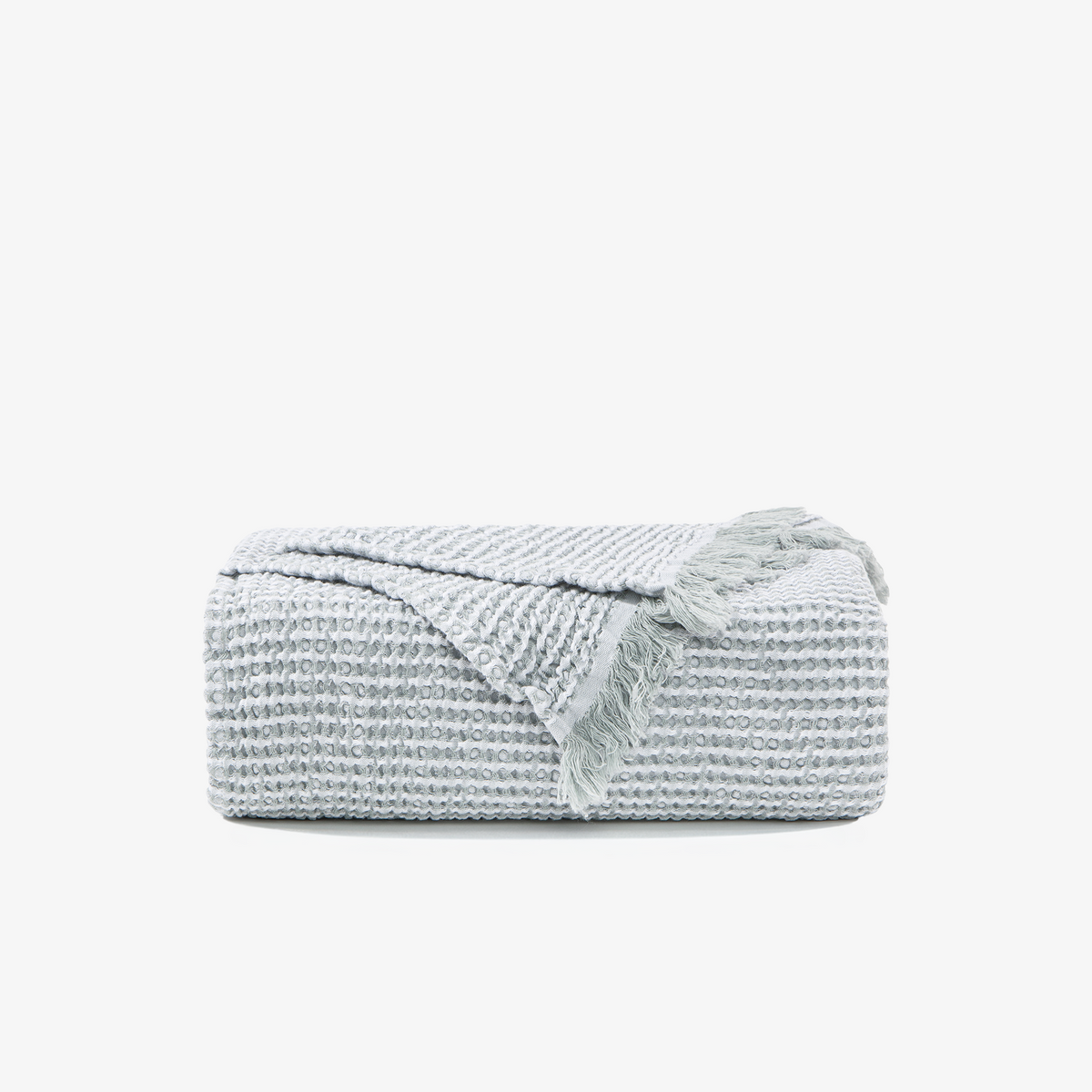 The Organic Cotton Waffle Throw