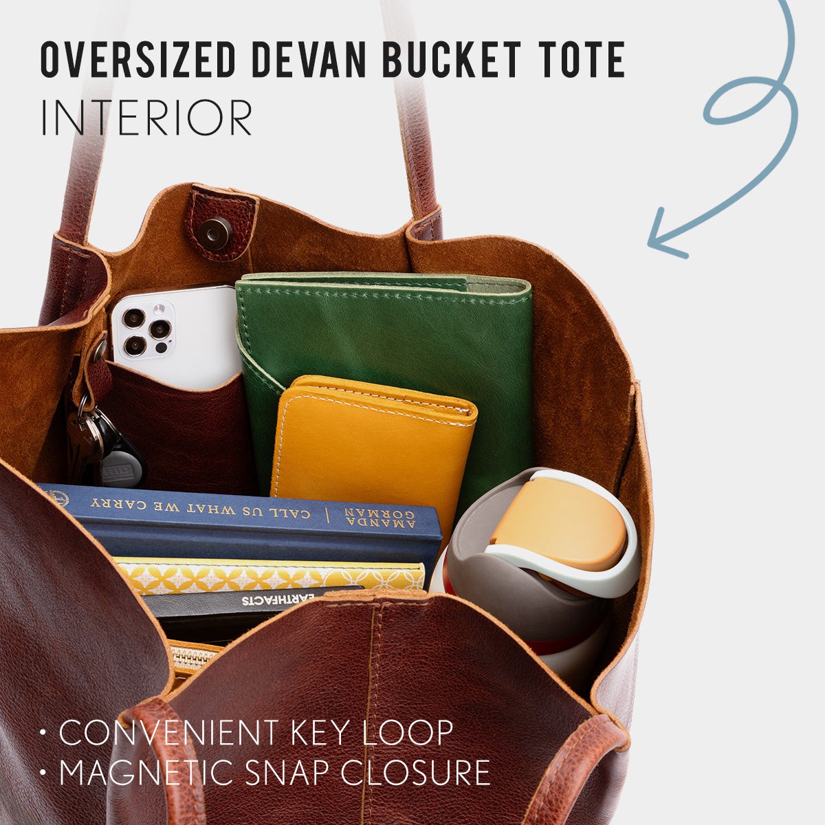 Devan Bucket Tote