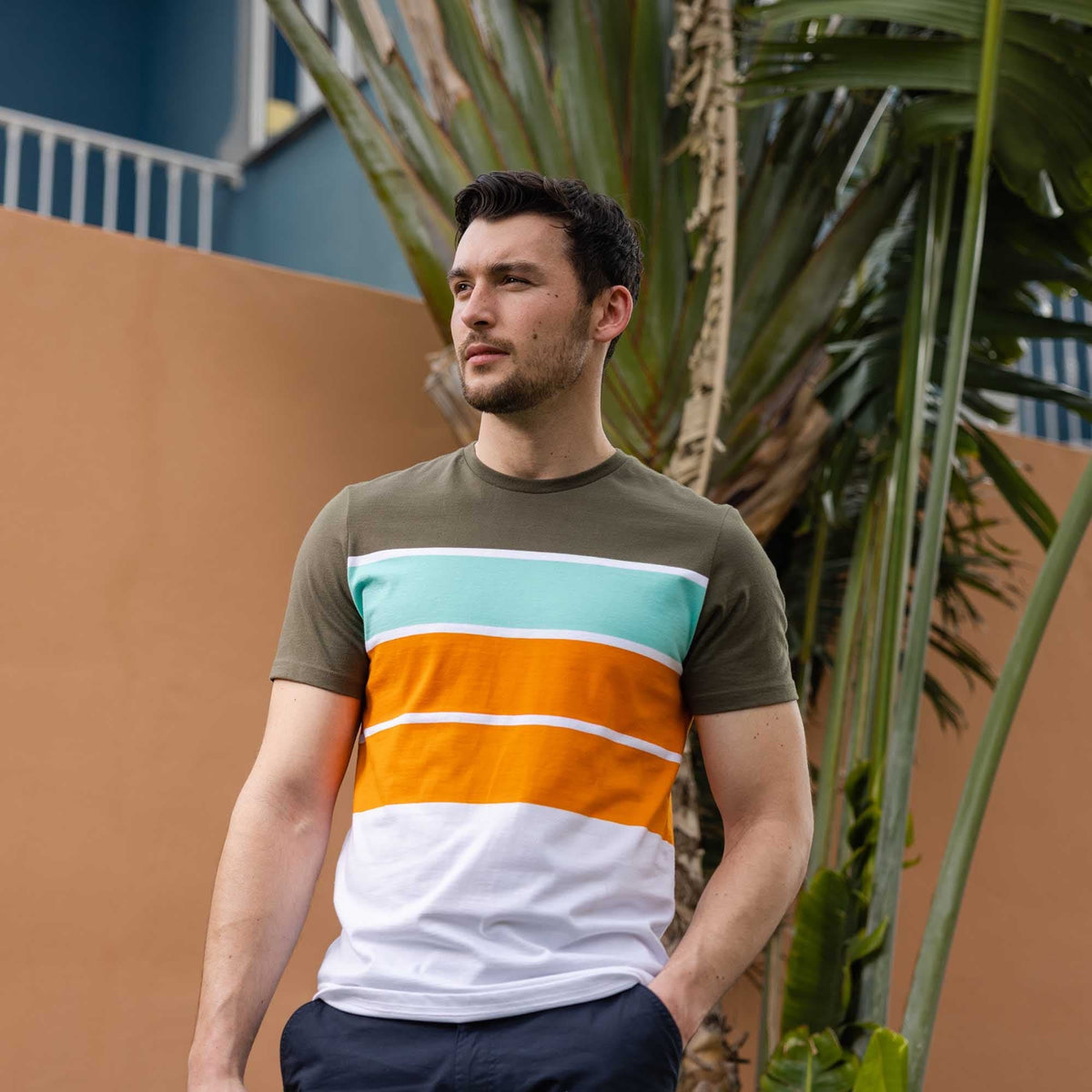 Whitwick Mens T-Shirt - Khaki