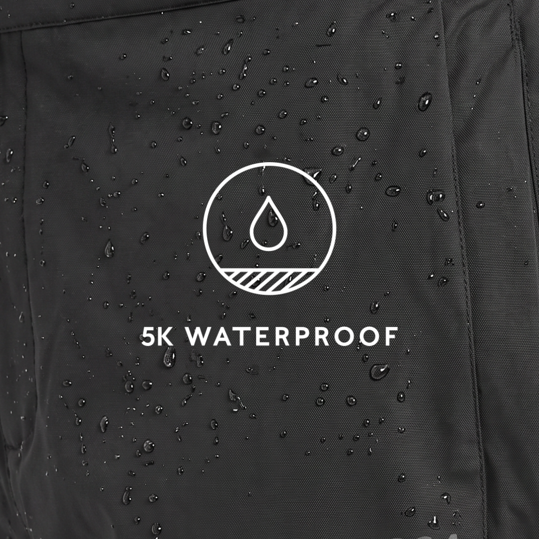 Wigton Mens Waterproof Trousers Short - Black