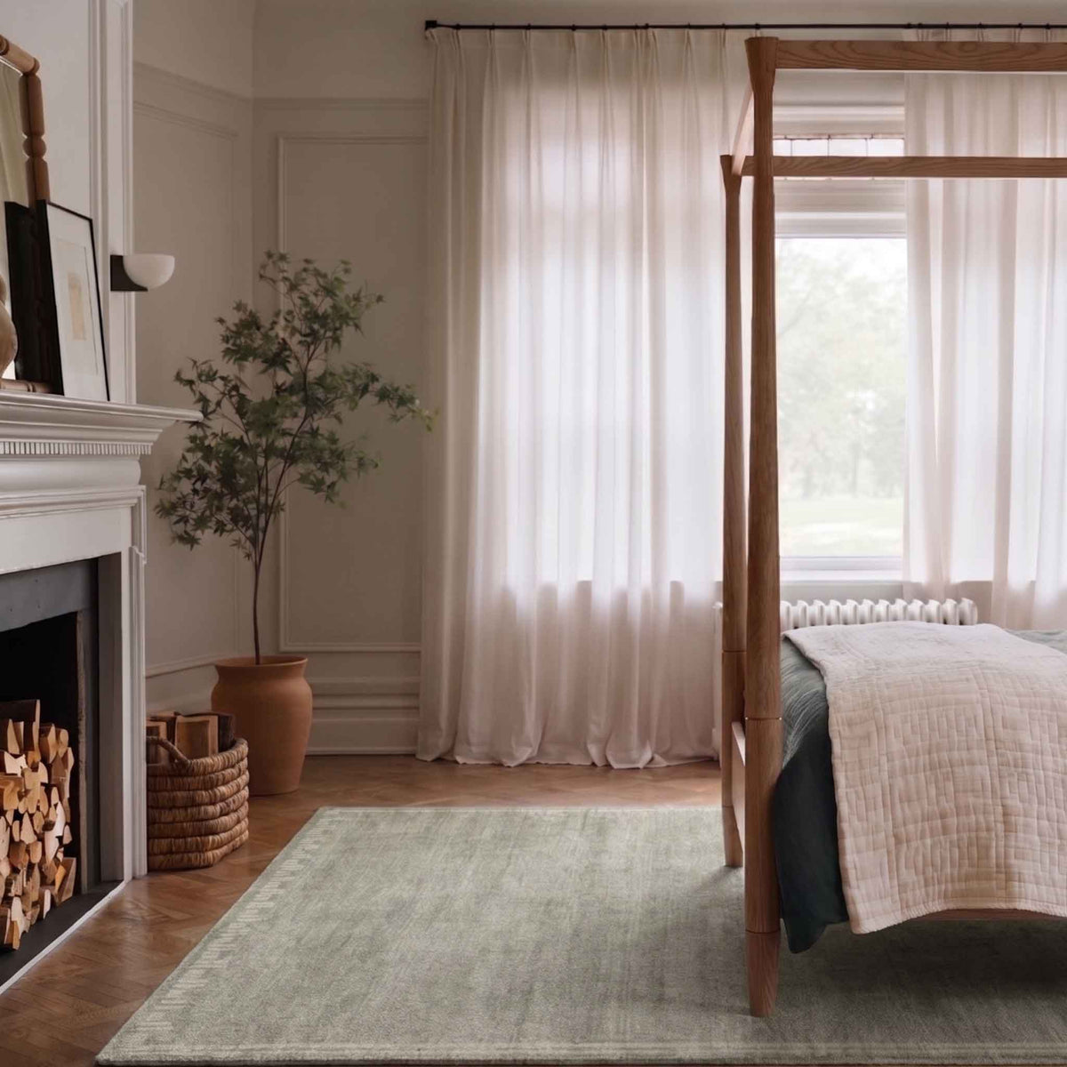 Willow Hand-Knotted Area Rug