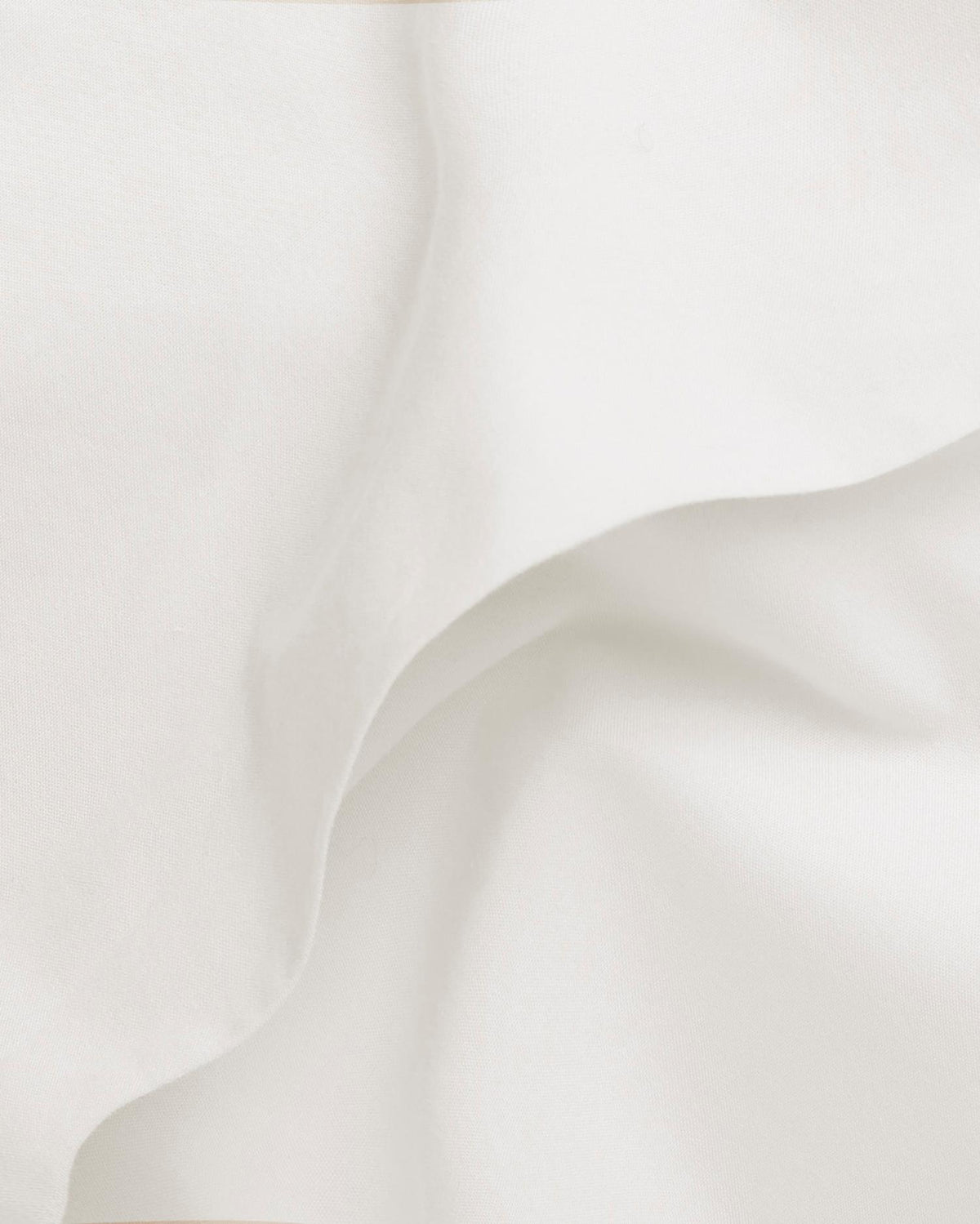 Percale Fabric Swatch (Cream)