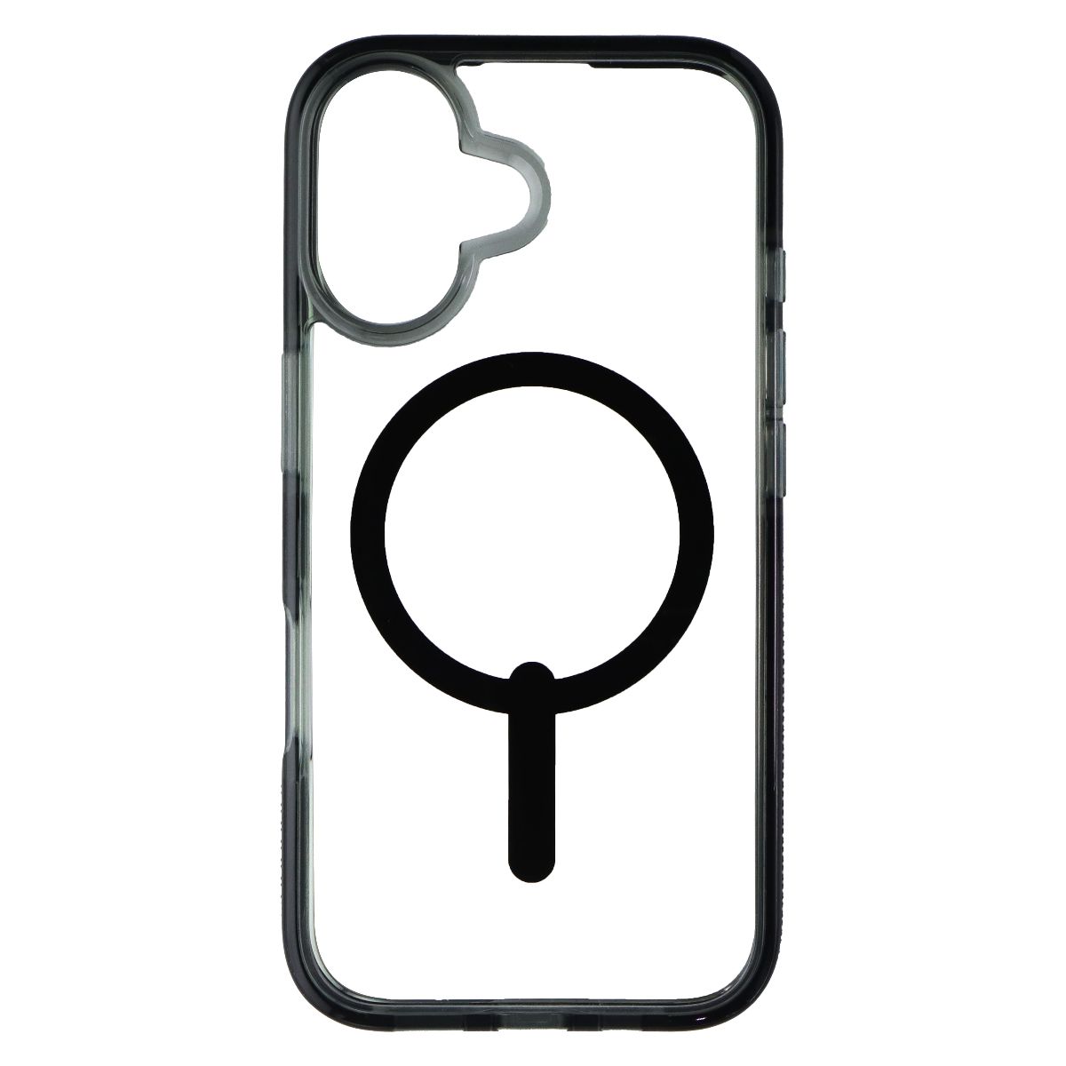 ZAGG Santa Cruz Snap Case for MagSafe for Apple iPhone 16 - Clear / Black - New