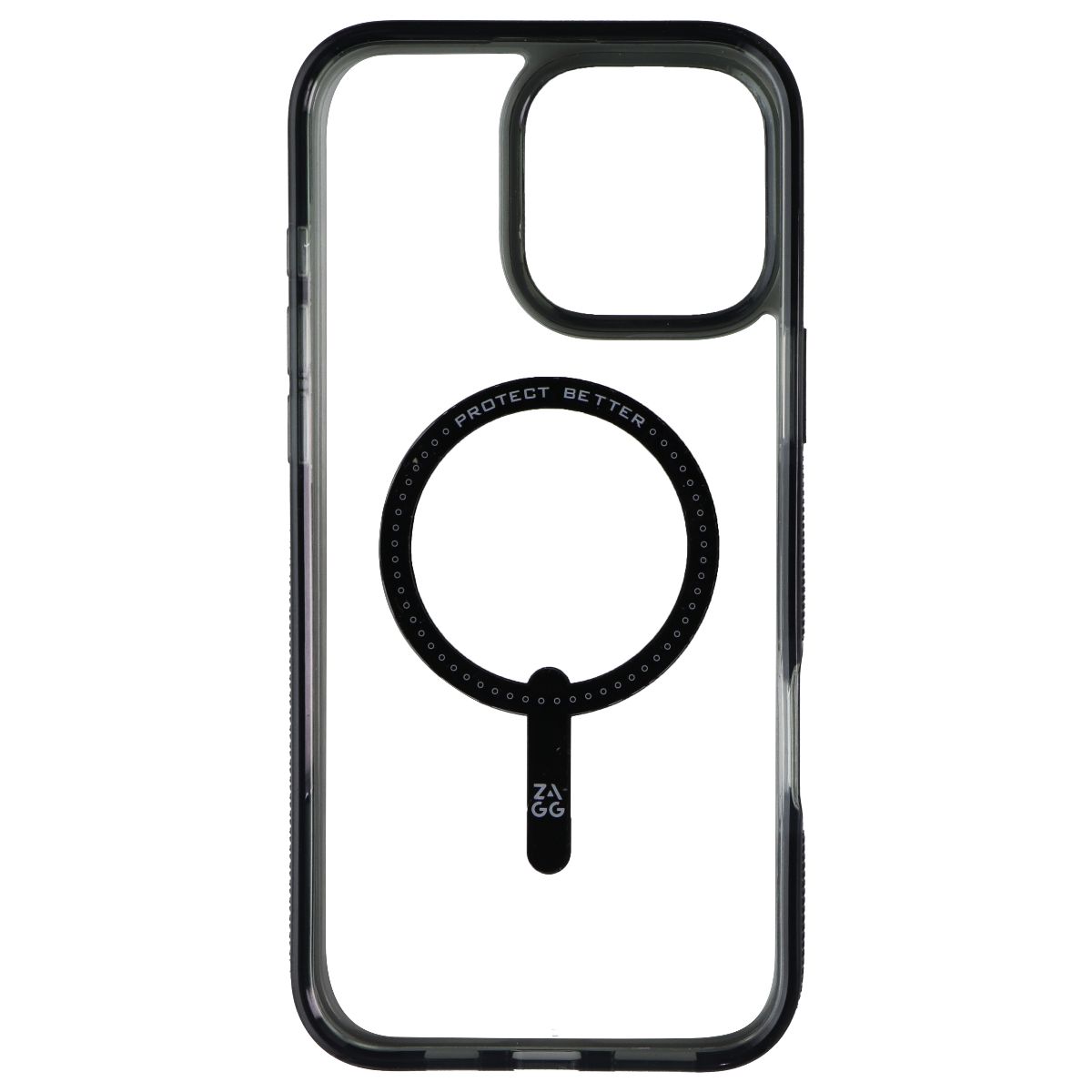 ZAGG Santa Cruz Snap Case for MagSafe for Apple iPhone 16 Pro Max - Black/Clear - New