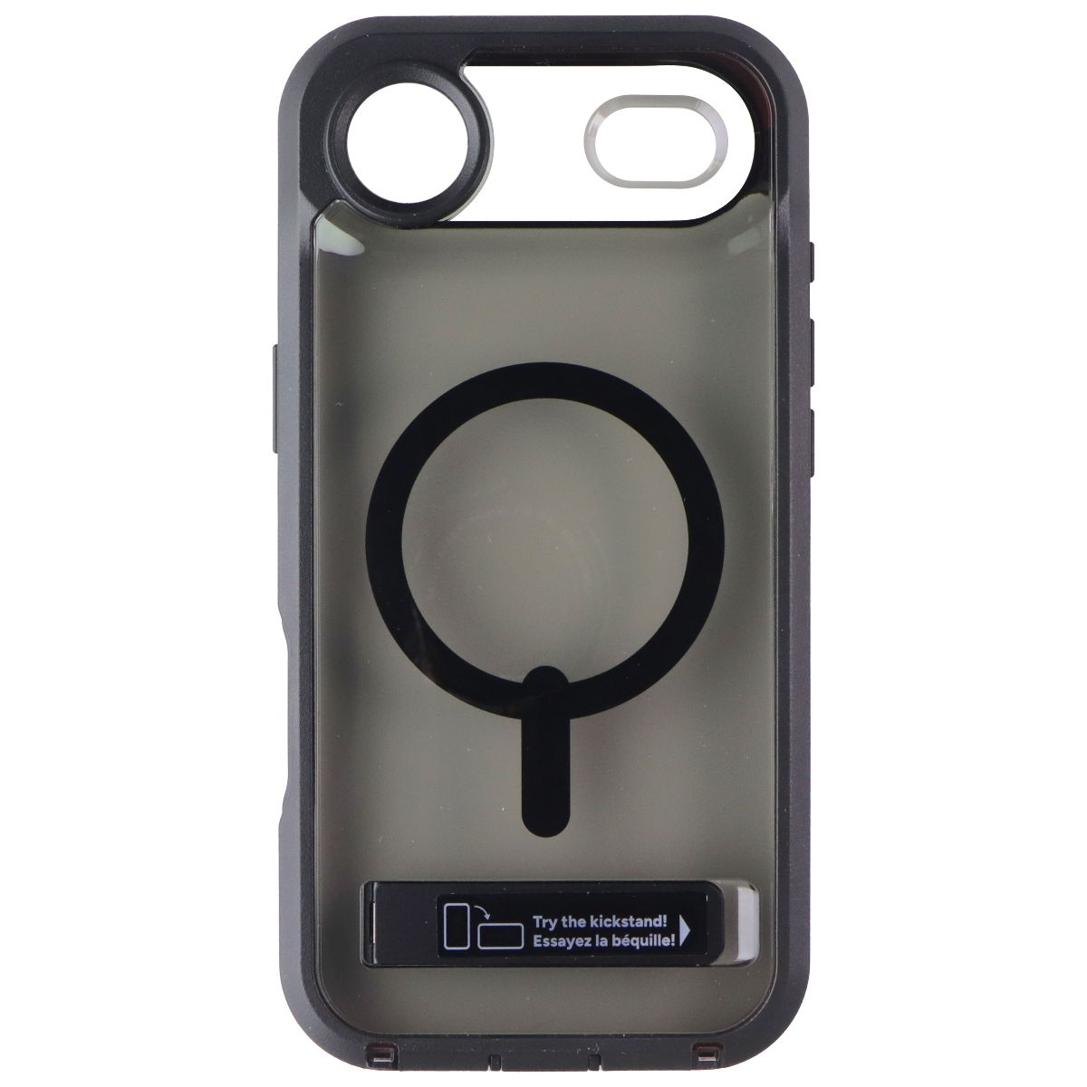ZAGG Rainier Snap Kickstand Case for MagSafe for Apple iPhone 17 Air - Black - New