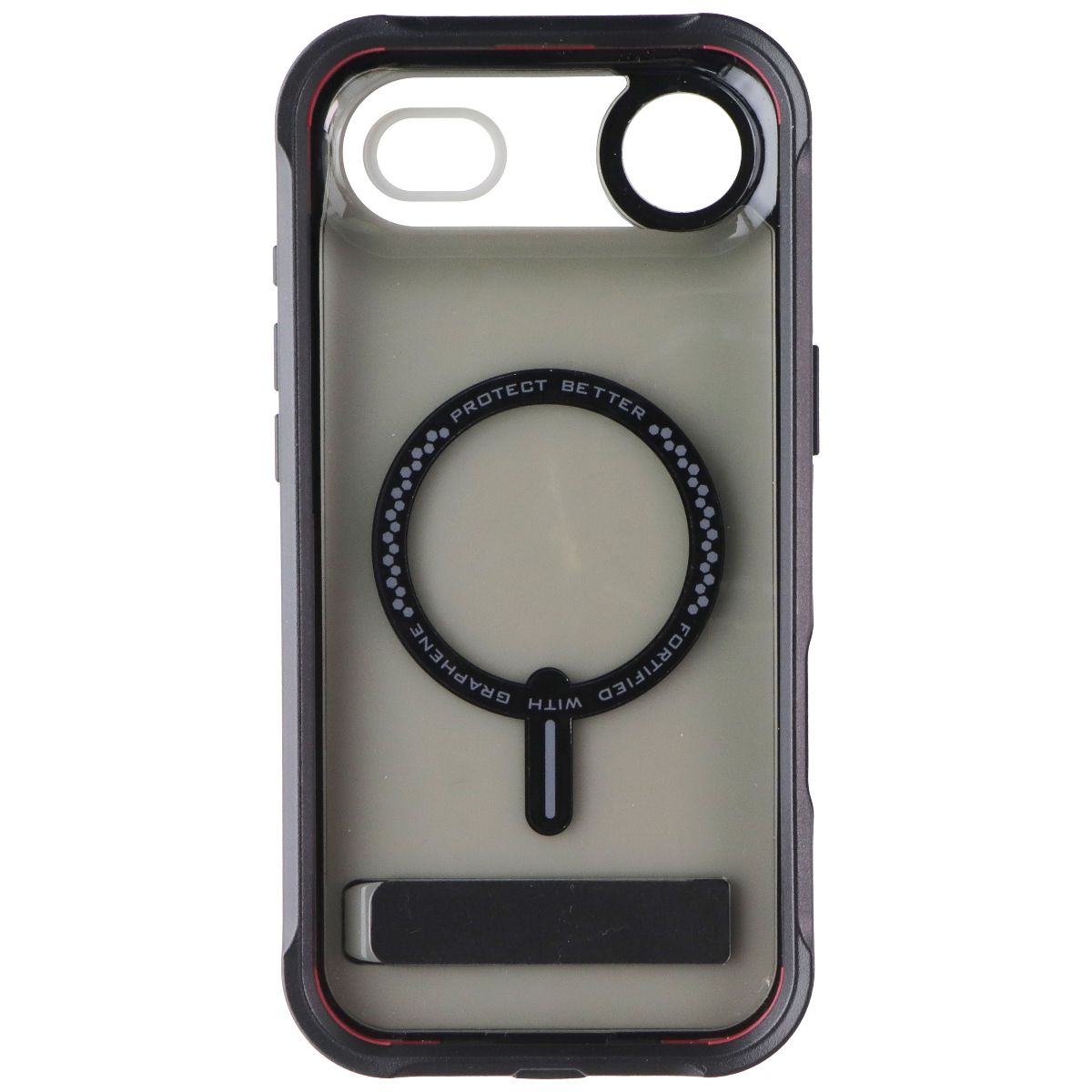 ZAGG Rainier Snap Kickstand Case for MagSafe for Apple iPhone 17 Air - Black - New
