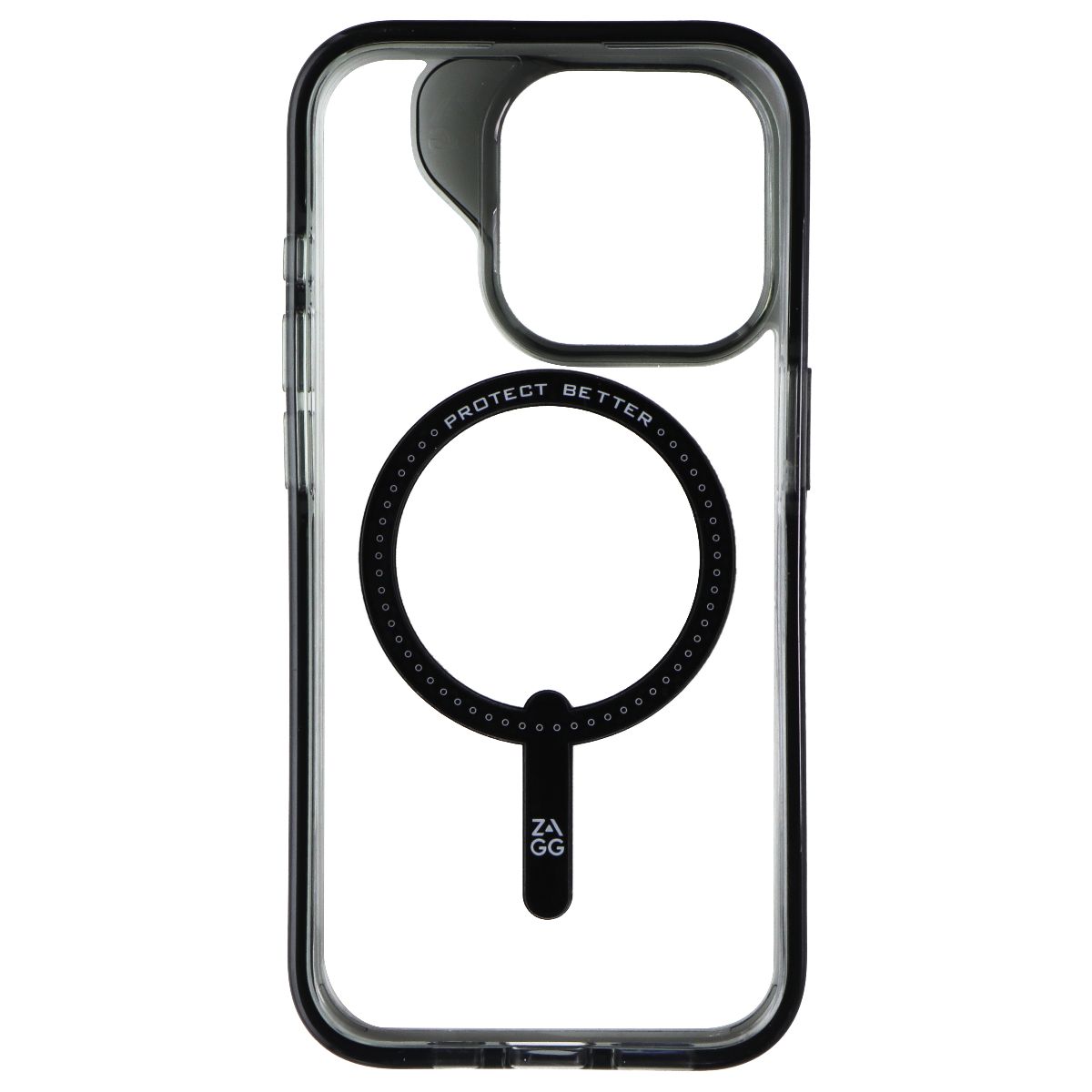ZAGG Santa Cruz Snap Series Case for MagSafe for Apple iPhone 15 Pro - Black - New