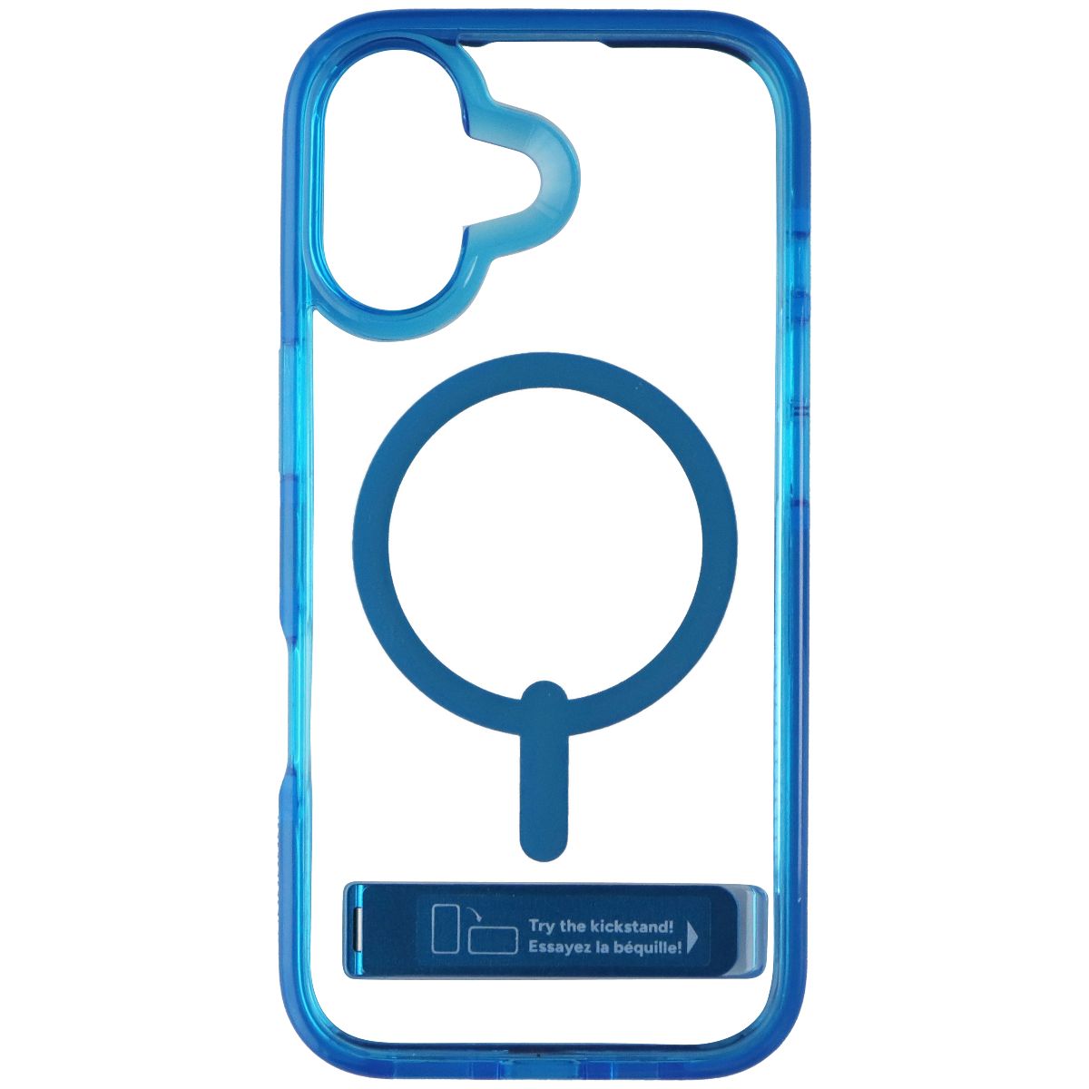 ZAGG Santa Cruz Snap Case w/ Kickstand for Apple iPhone 17 - Tranquil Blue - New