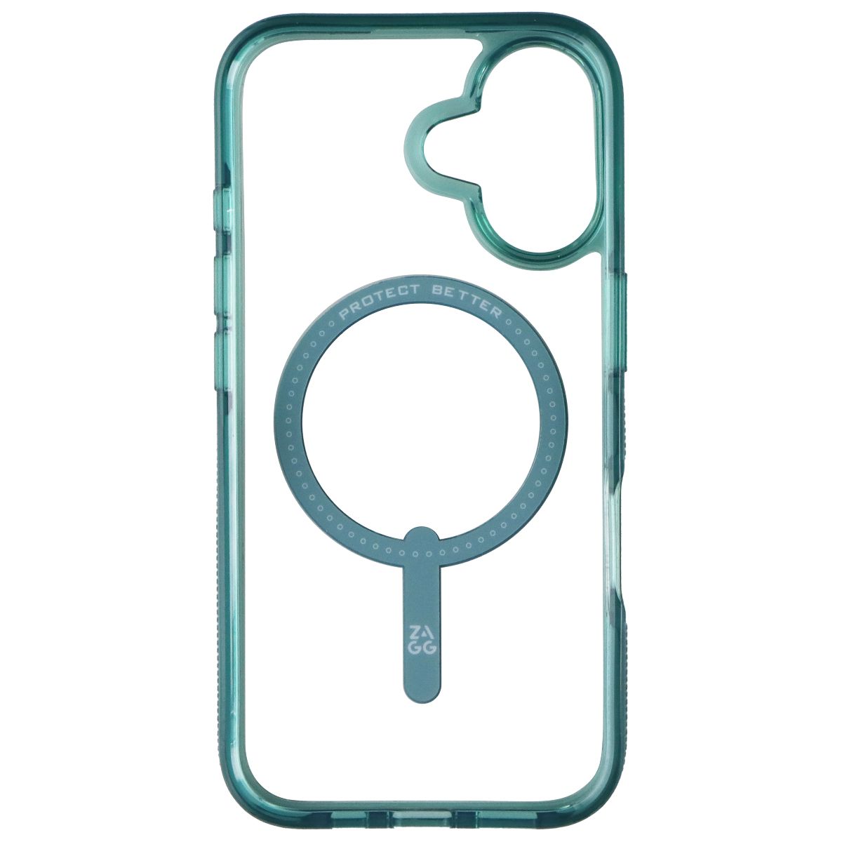 ZAGG Santa Cruz Snap Series Case for MagSafe for Apple iPhone 16 - Retro Blue - New