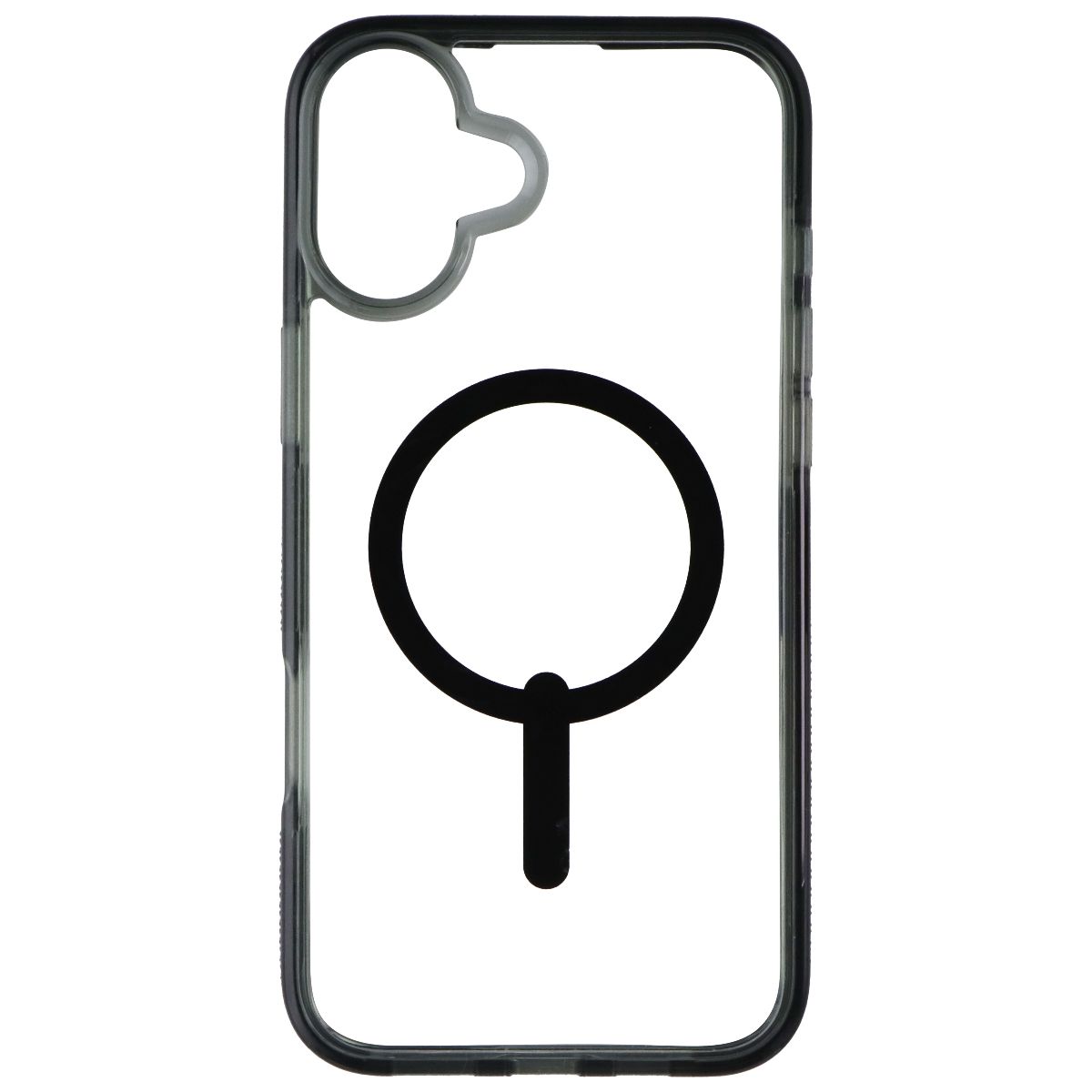 ZAGG Santa Cruz Snap Case for MagSafe for Apple iPhone 16 Plus - Clear/Black - New