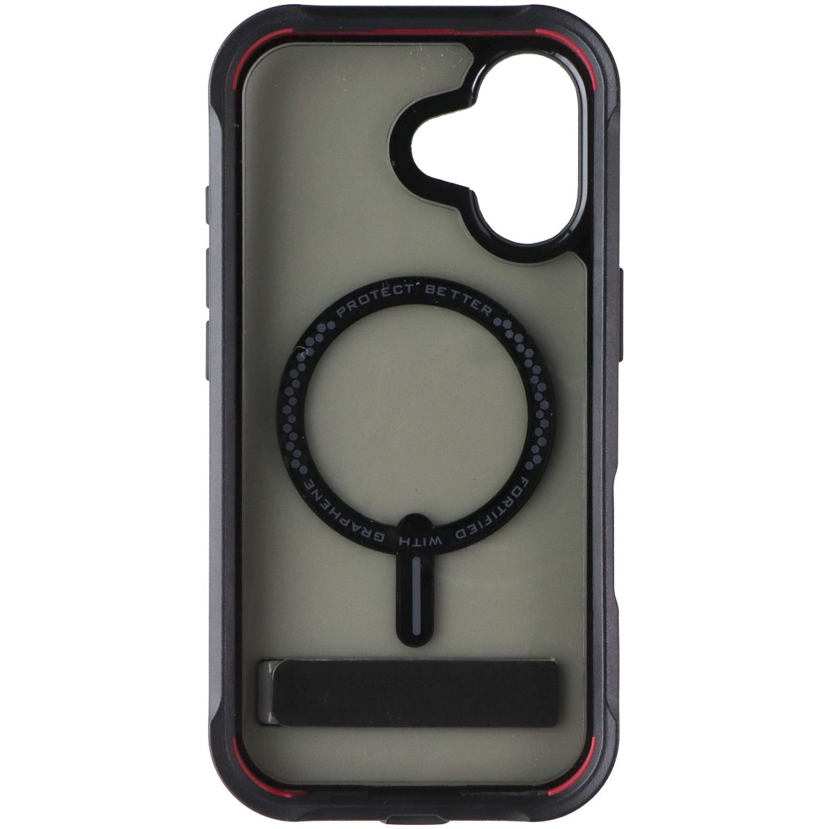 ZAGG Rainier Case with Kickstand for MagSafe for Apple iPhone 17 - Smoke - New