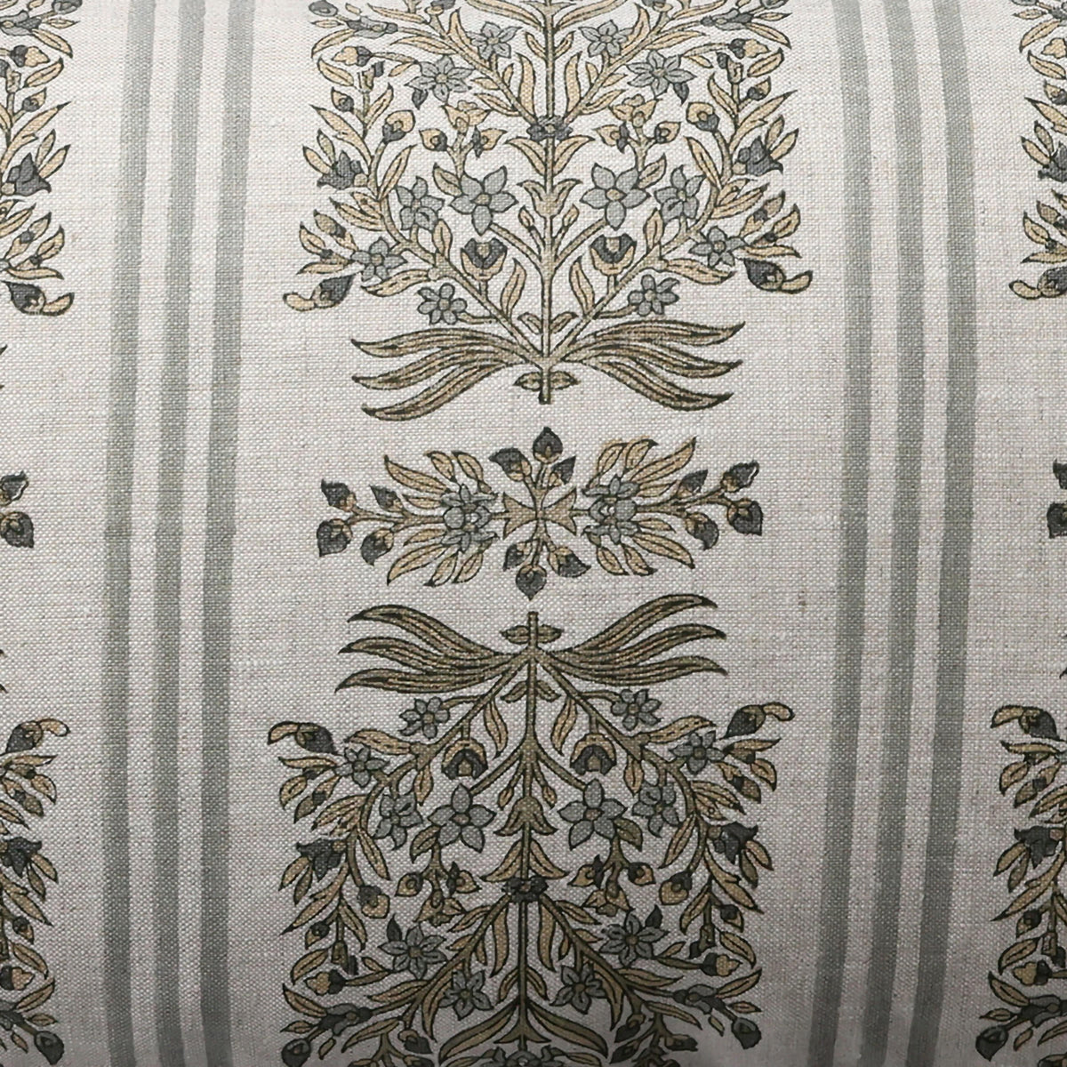 Zara Block Print Lumbar Pillow