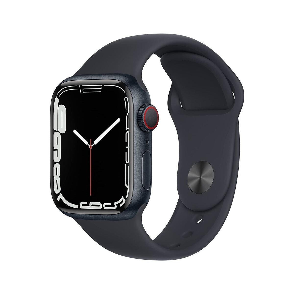 Apple Watch Series 7 GPS CEL 41MM - Midnight W/ Midnight Sport Band - MKH73LL/A