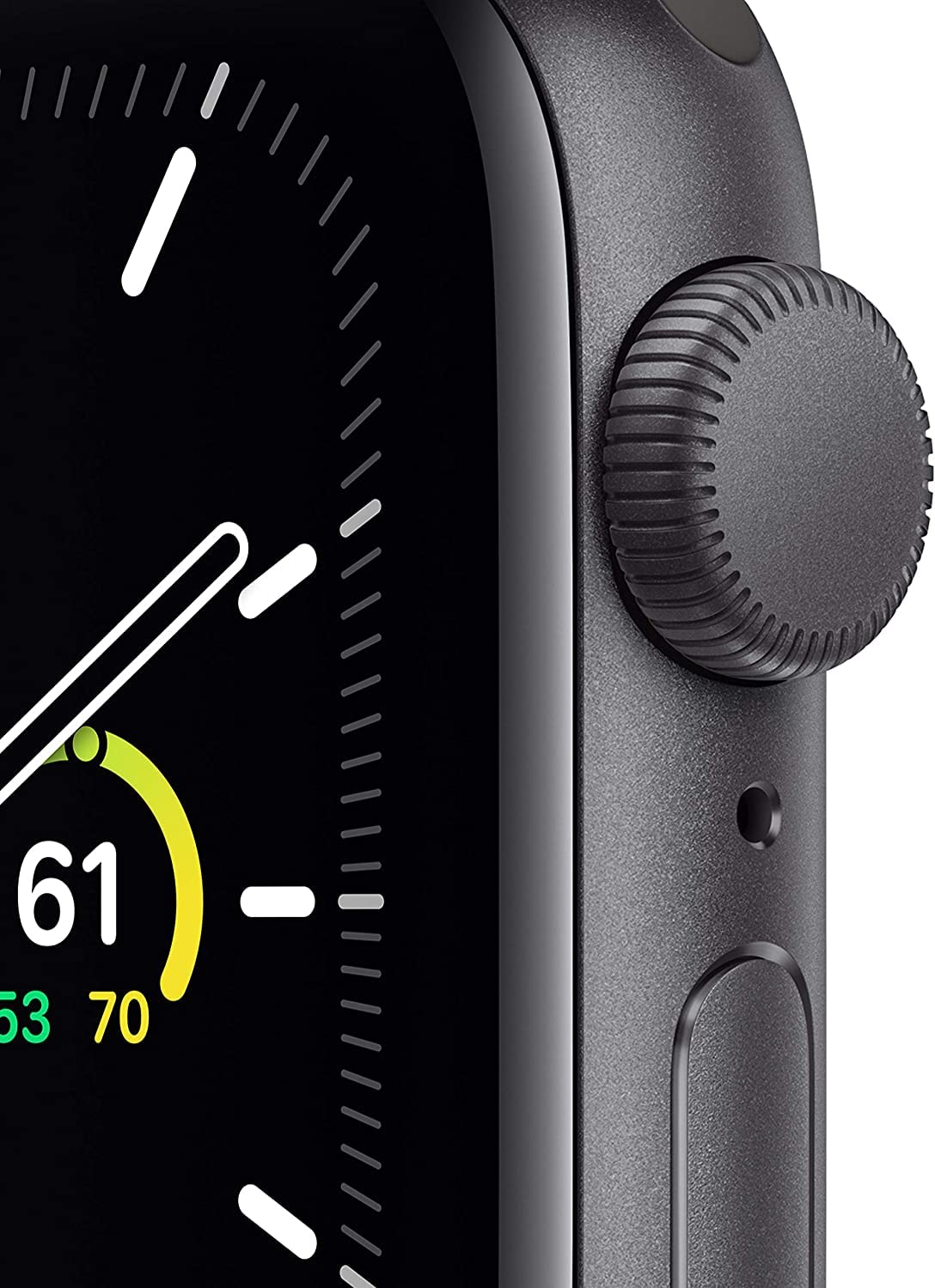 Apple Watch SE (GPS, 40mm) - Space Gray Aluminum Case with Black Sport Band - MKQ13LL/A