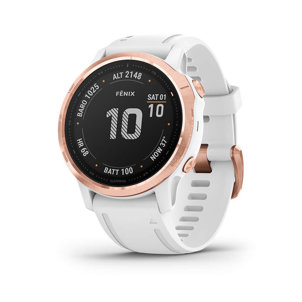 Garmin fēnix 6S Pro Smartwatch 42mm Fiber-Reinforced Polymer Rose Gold - 010-02159-10