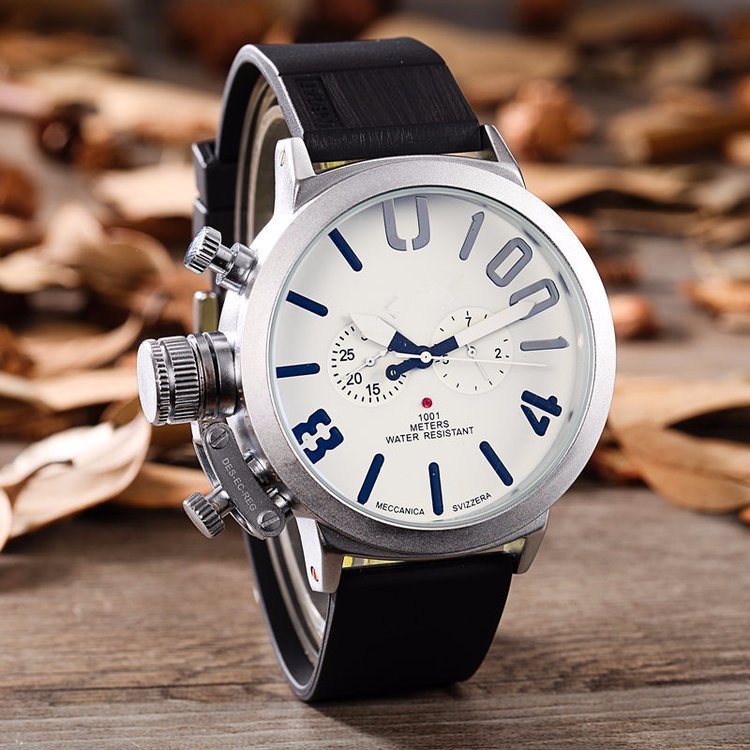 Self-Winding Stainless Steel Wristwatch
