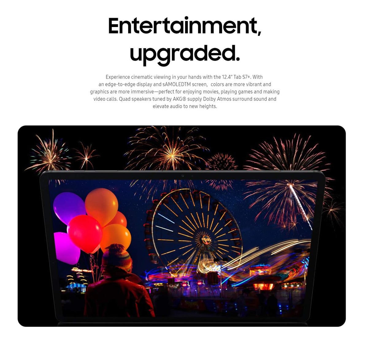Samsung Galaxy Tab S7 Plus 12.4 512GB With S Pen WiFi Mystic Bronze - SM-T970NZNFXAR