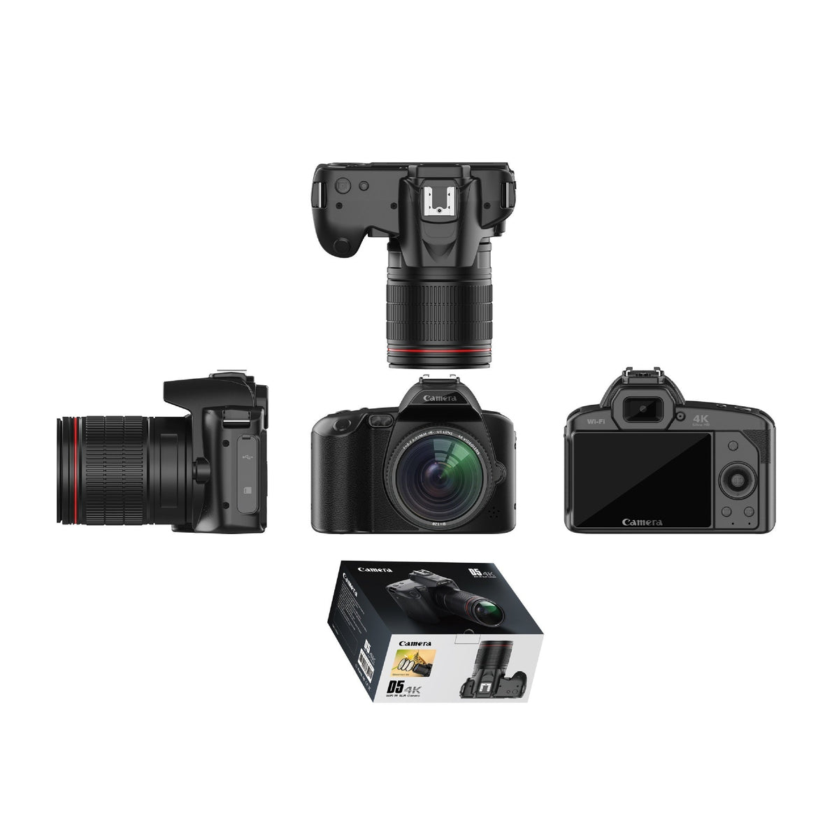 Million Pixels D5 HD Wifi Digital Camera