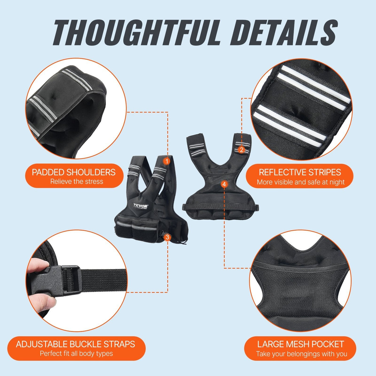 Adjustable Weighted Vest