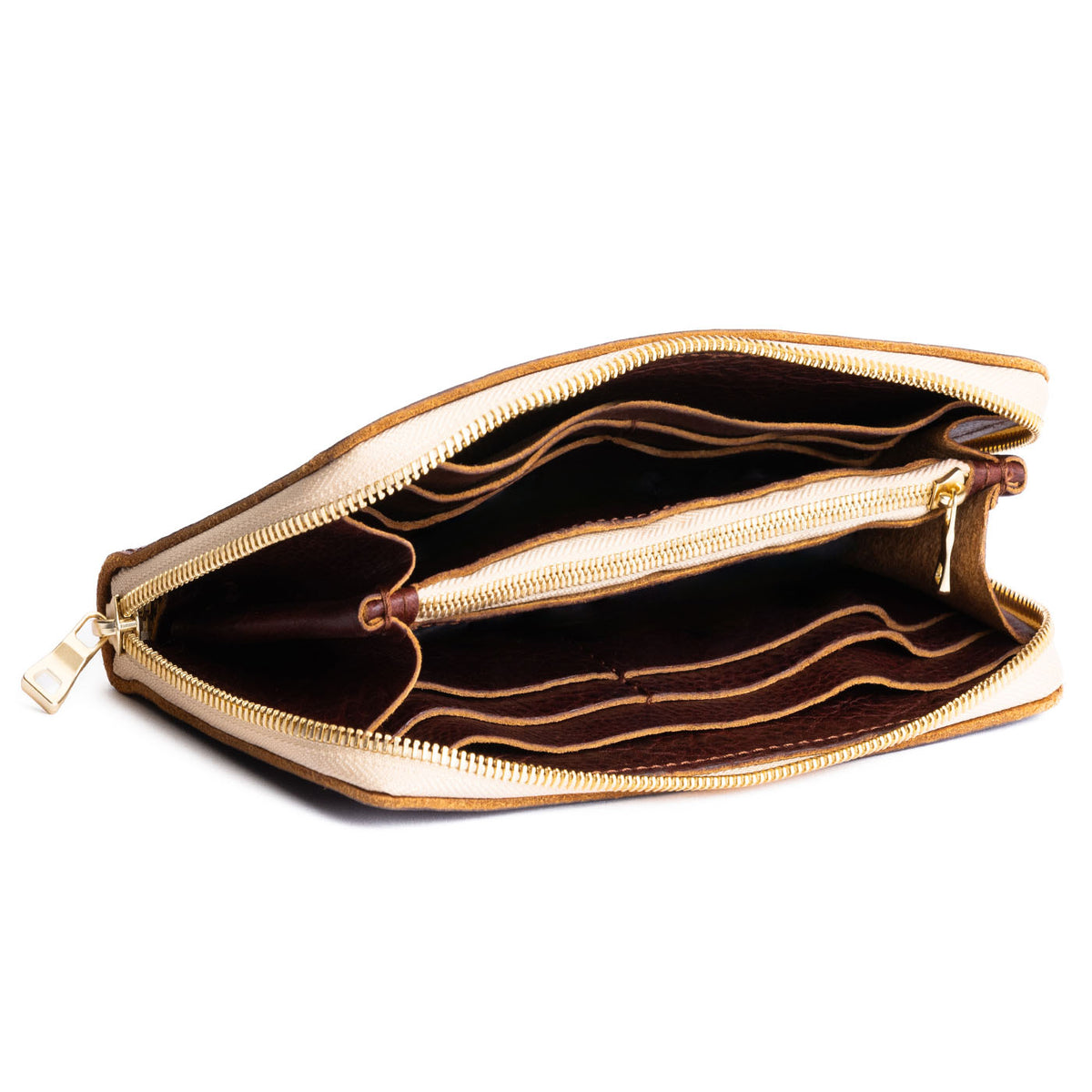 Accordion Zip Wallet