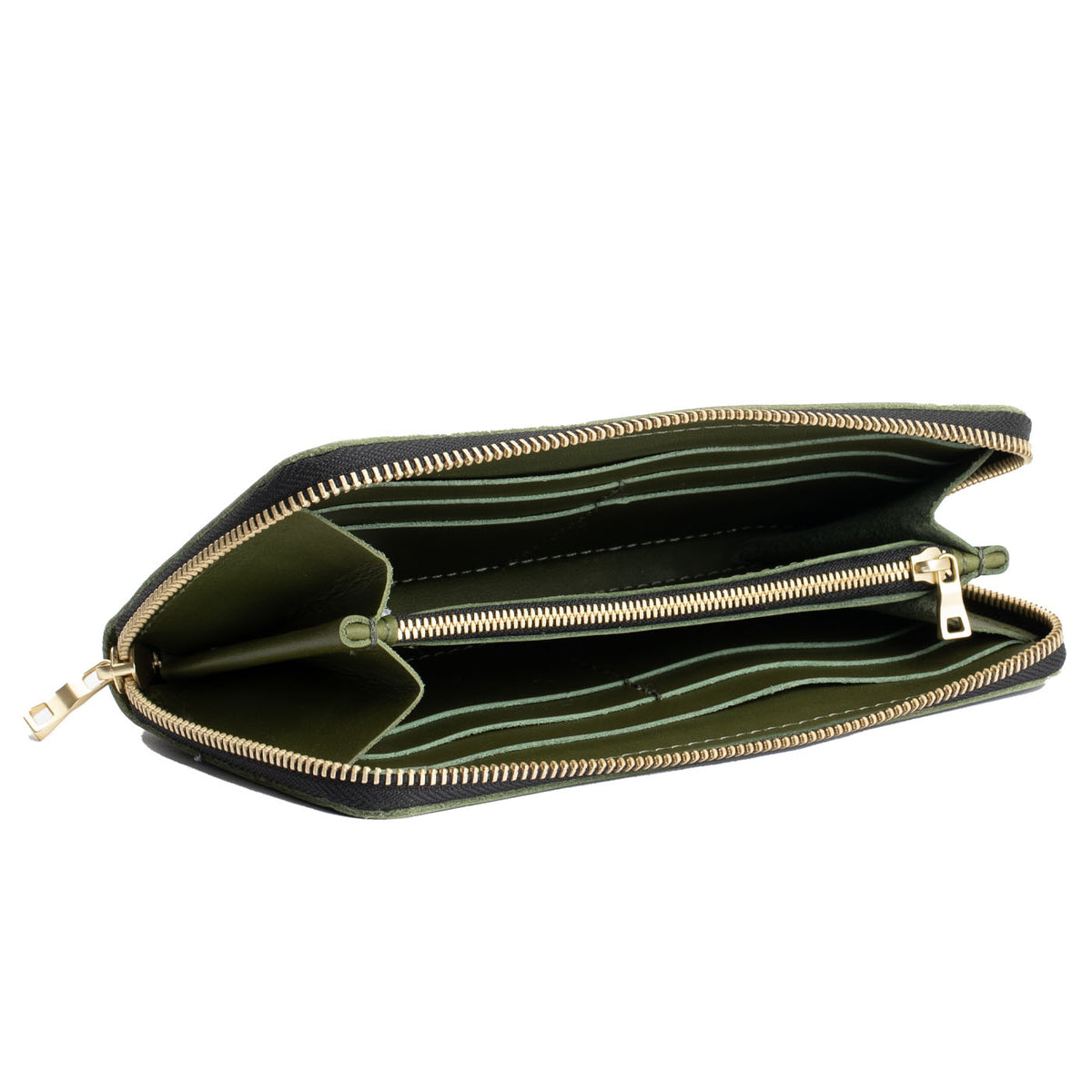 Accordion Zip Wallet