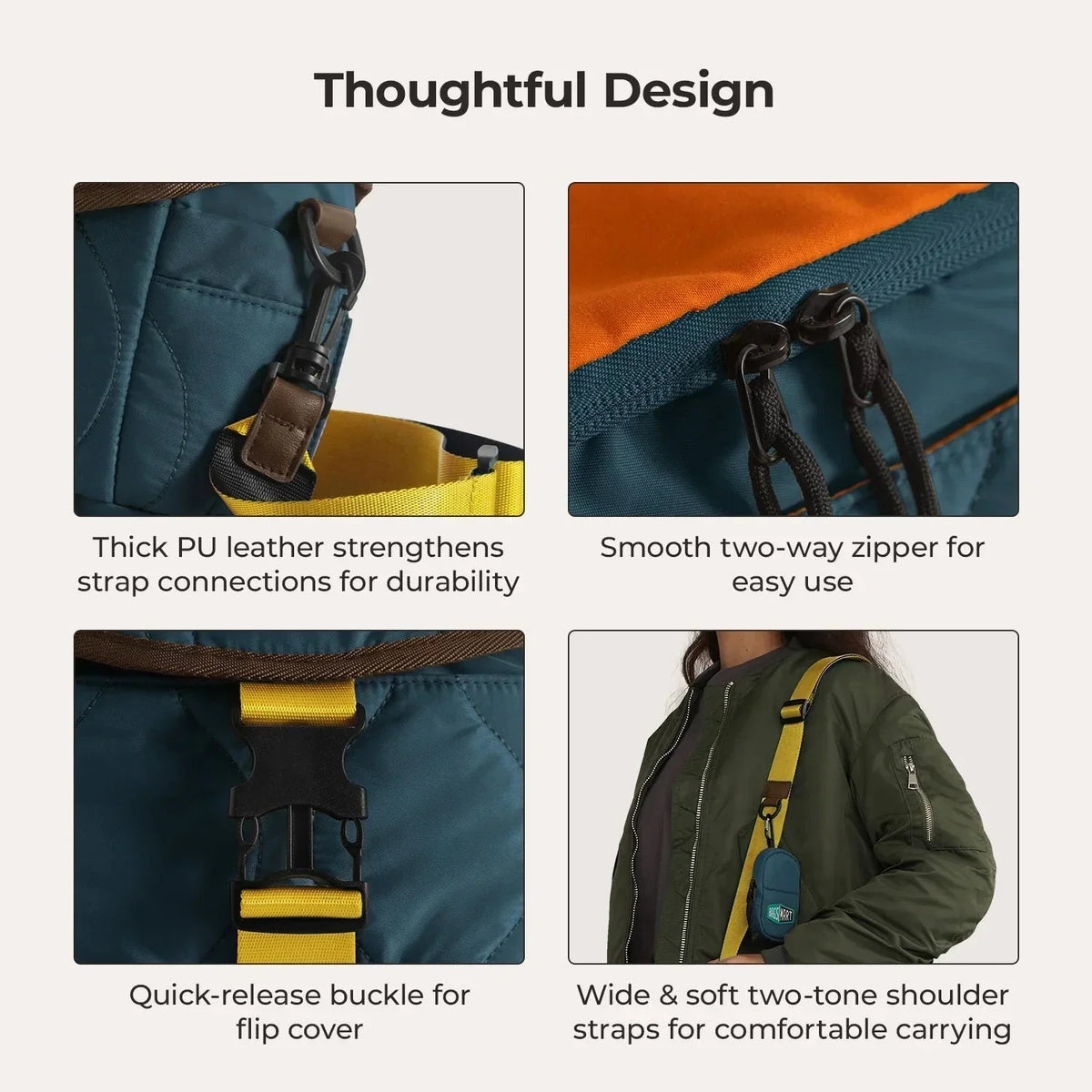 (FREE GIFT) Paz 4L Camera Sling