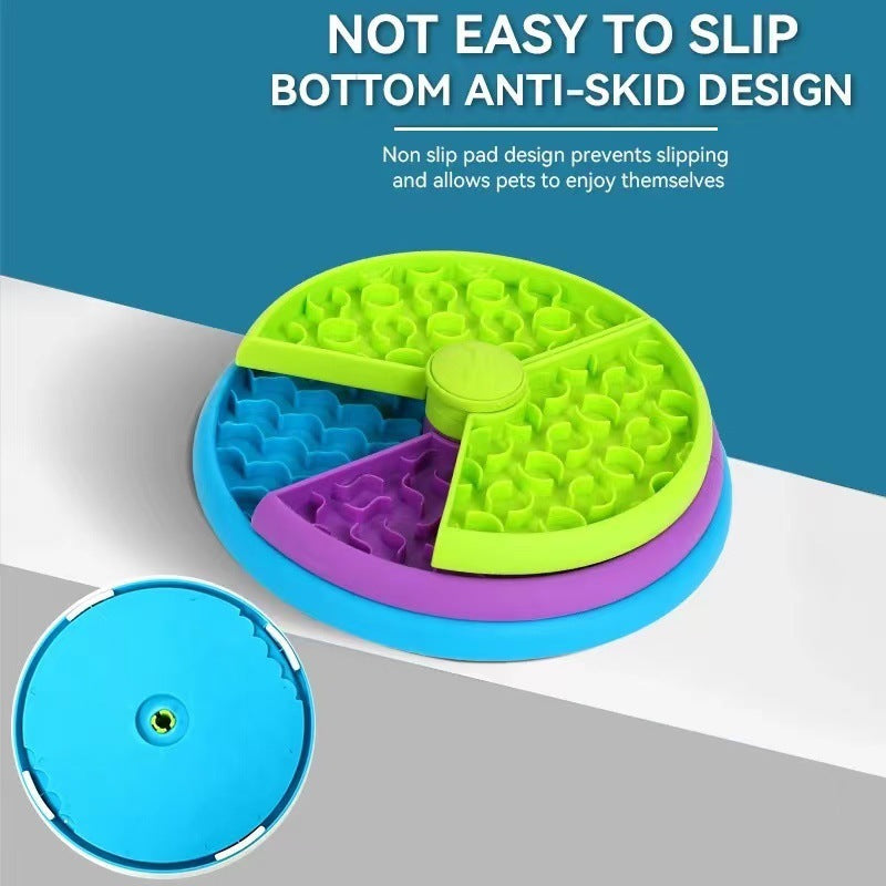Slow Food Bowl with Puzzle Feeder