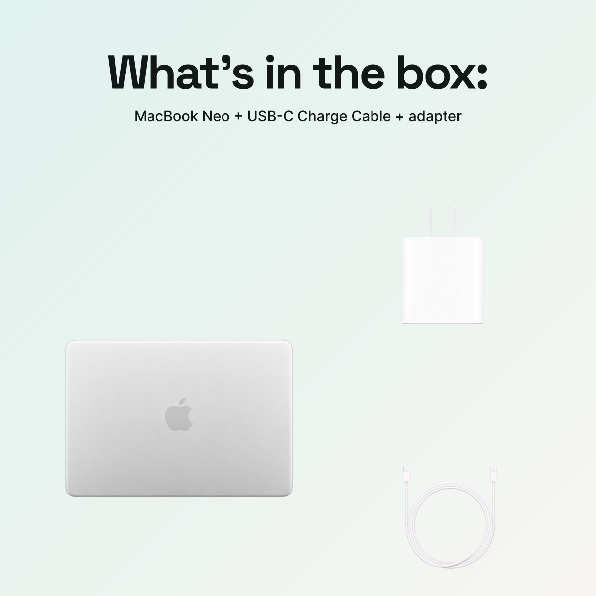 Apple MacBook Neo 13-inch 512GB 8GB RAM A18 Pro 6-Core CPU 5-Core GPU (2026) Silver
