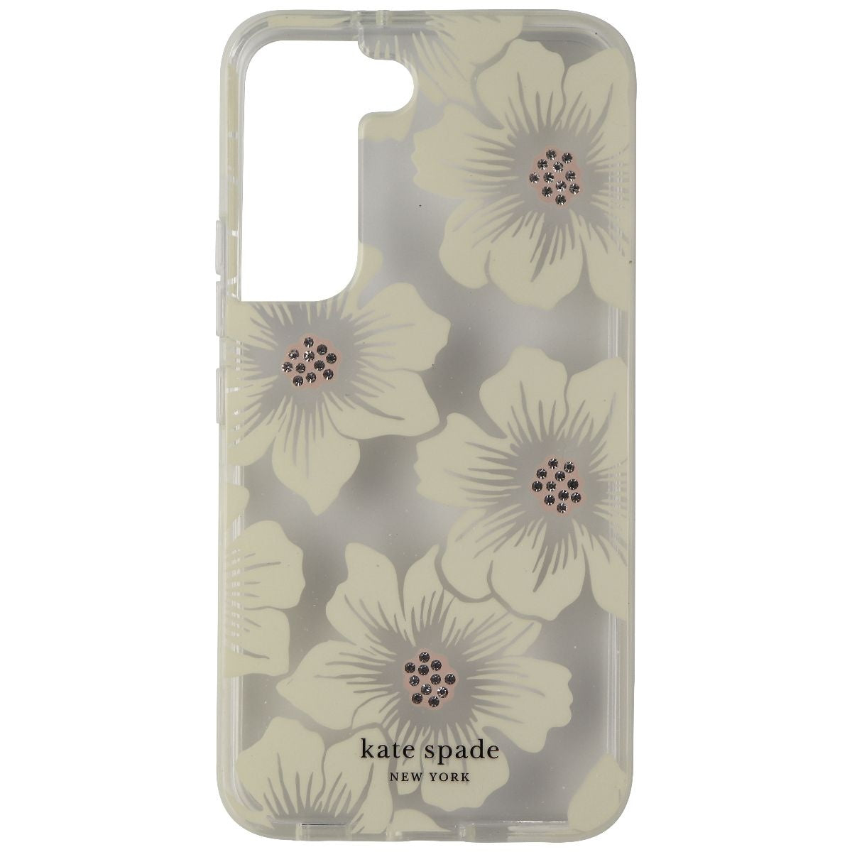 Kate Spade Defensive Hardshell Case for Samsung Galaxy S22 - Hollyhock Floral - New