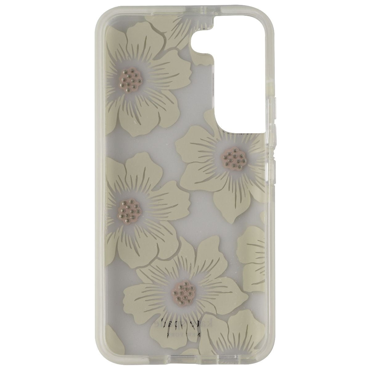 Kate Spade Defensive Hardshell Case for Samsung Galaxy S22 - Hollyhock Floral - New