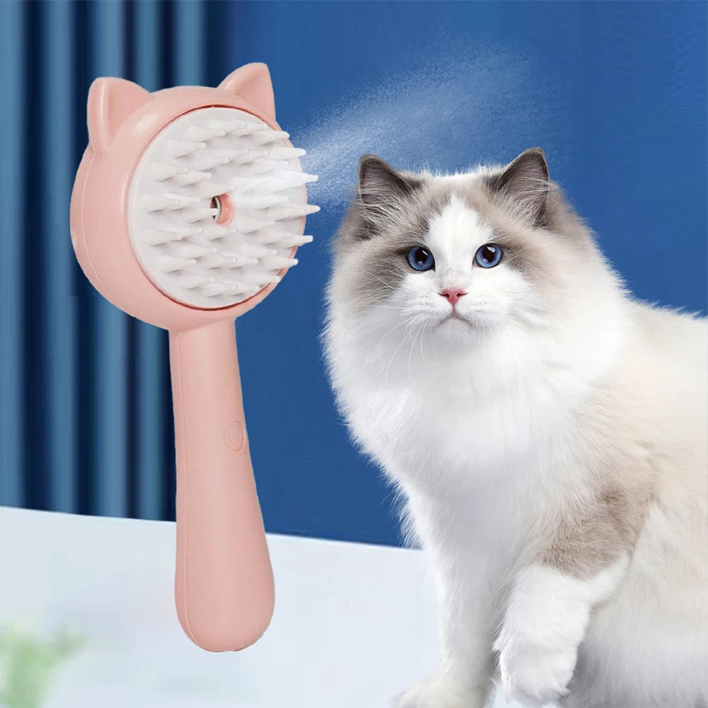 Rechargeable Mist Hair Cleaning Brush