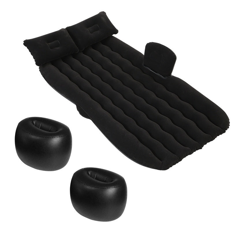 Wave-Shaped Inflatable Car Bed