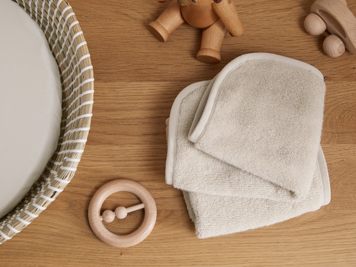 Organic Baby Washcloth (Natural)