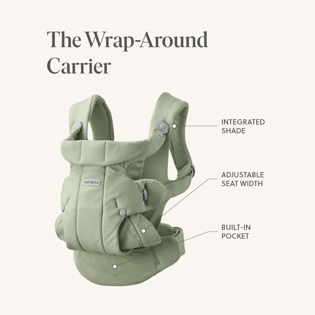 BabyBjörn Baby Carrier Hold - Mesh, Cream