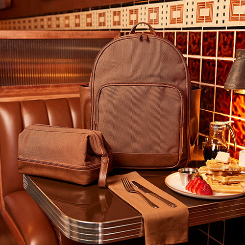 The Travel Backpack in Maple