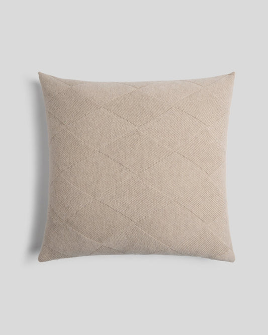 Basketweave Merino Pillow Cover - FINAL SALE (Natural)