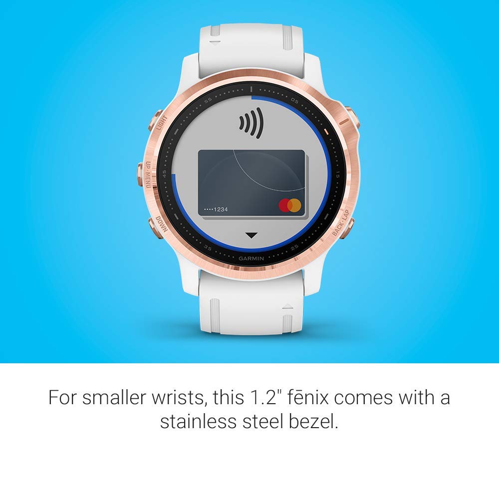 Garmin fēnix 6S Pro Smartwatch 42mm Fiber-Reinforced Polymer Rose Gold - 010-02159-10