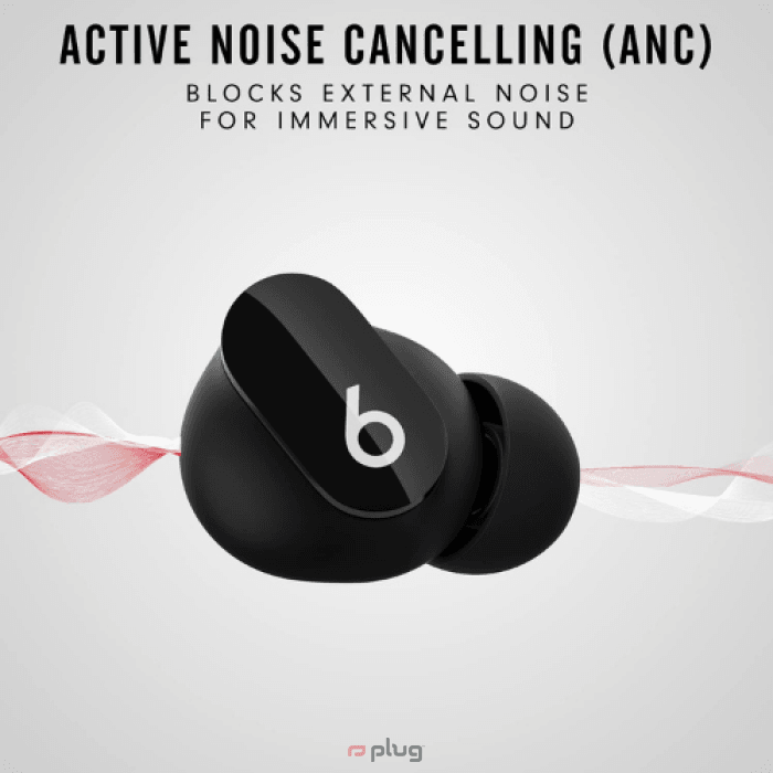 Beats Studio Buds - True Wireless Noise Cancelling Earphones - Black (Brand New)