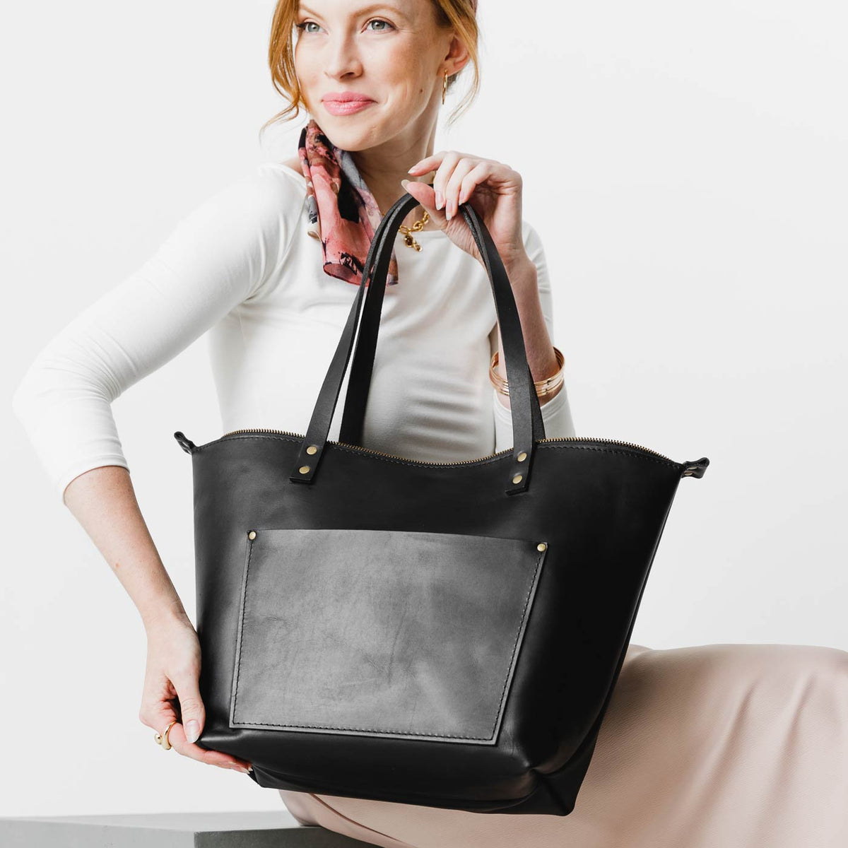 'Almost Perfect' Leather Tote Bag
