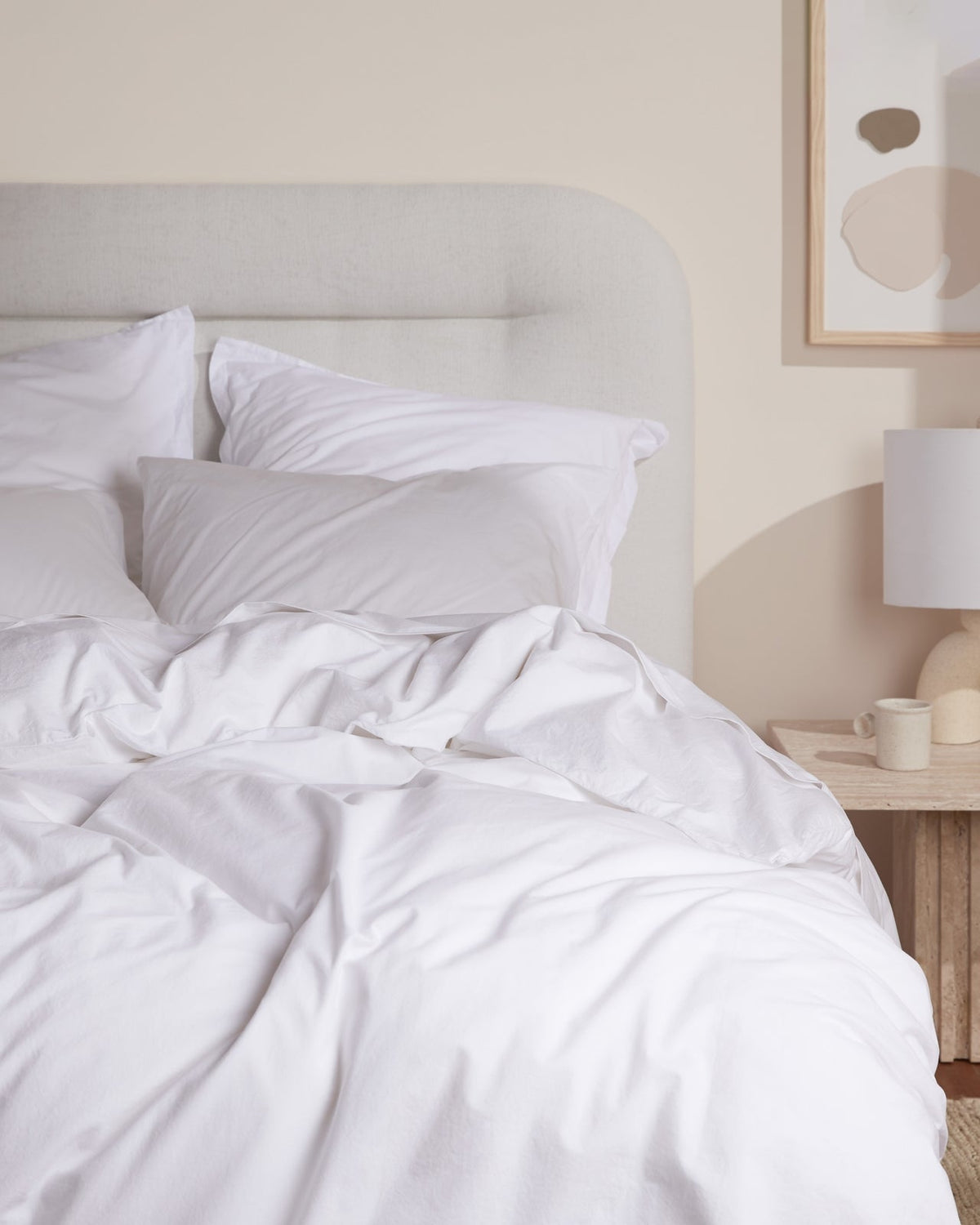 Brushed Cotton Bundle - White F/Q