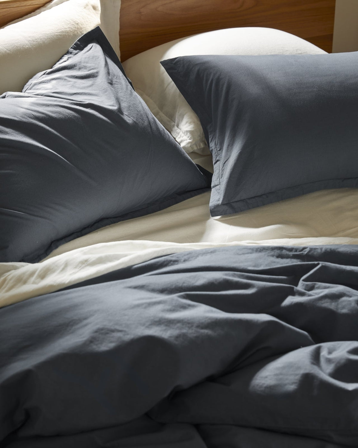 Brushed Cotton Duvet Cover Set - Dusk TW/XL