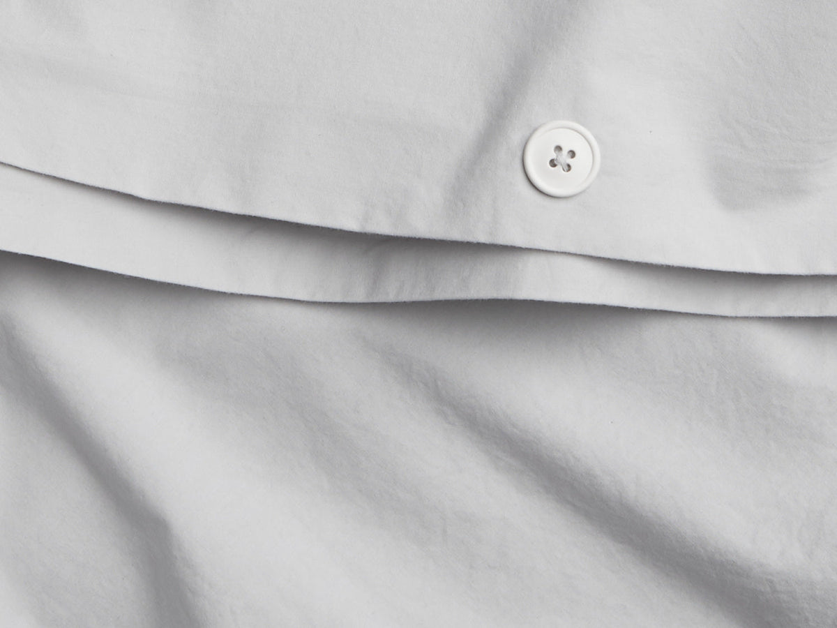 Brushed Cotton Duvet Cover - FINAL SALE (Mist)