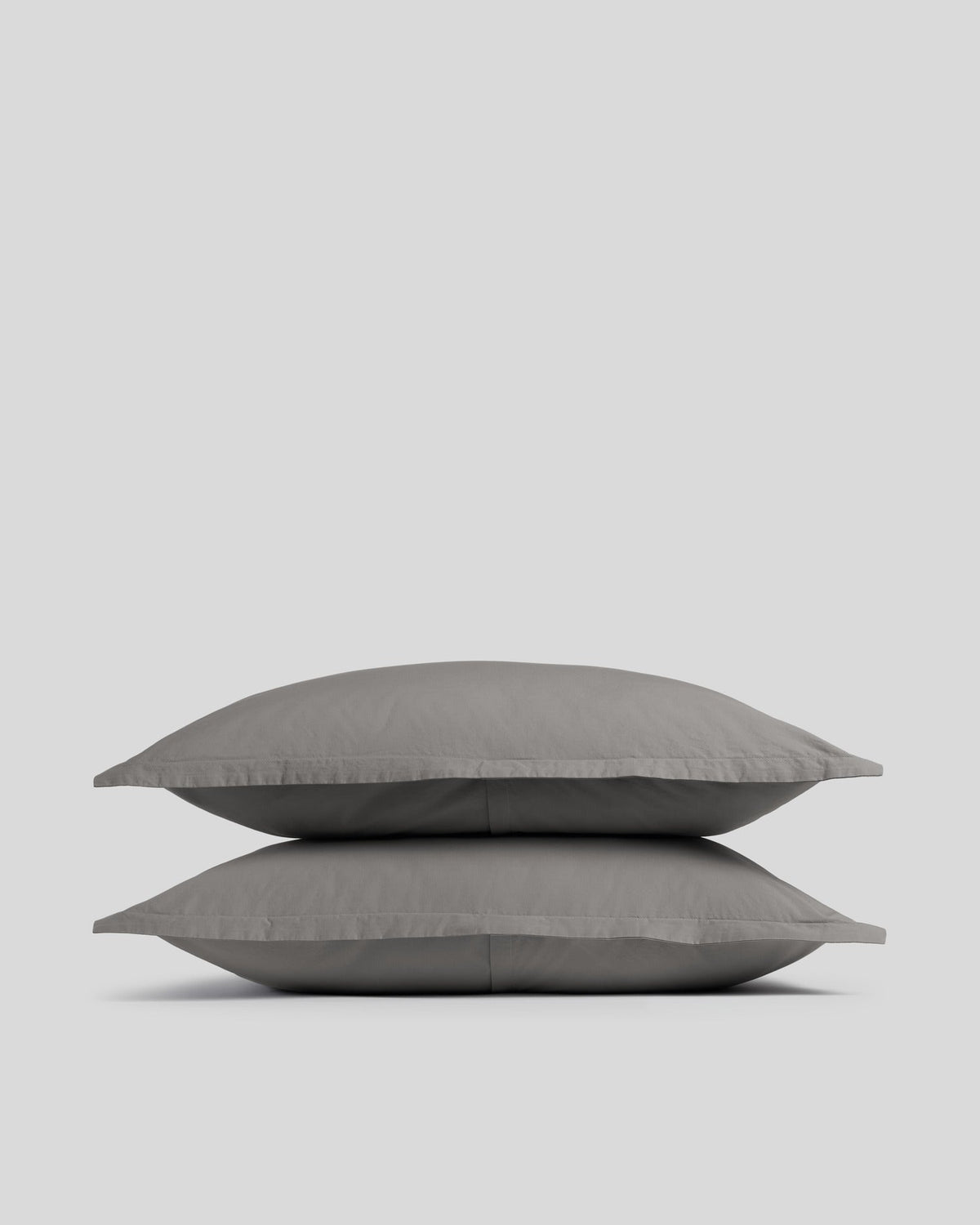 Brushed Cotton Sham Set (Pebble)