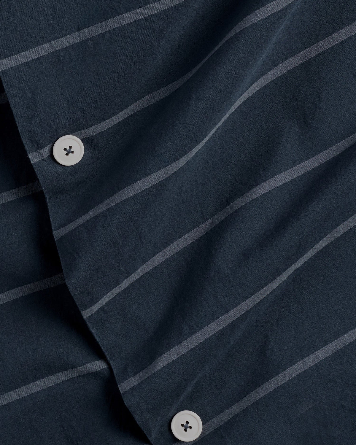 Brushed Cotton Duvet Cover Set - Dusk Stripe F/Q