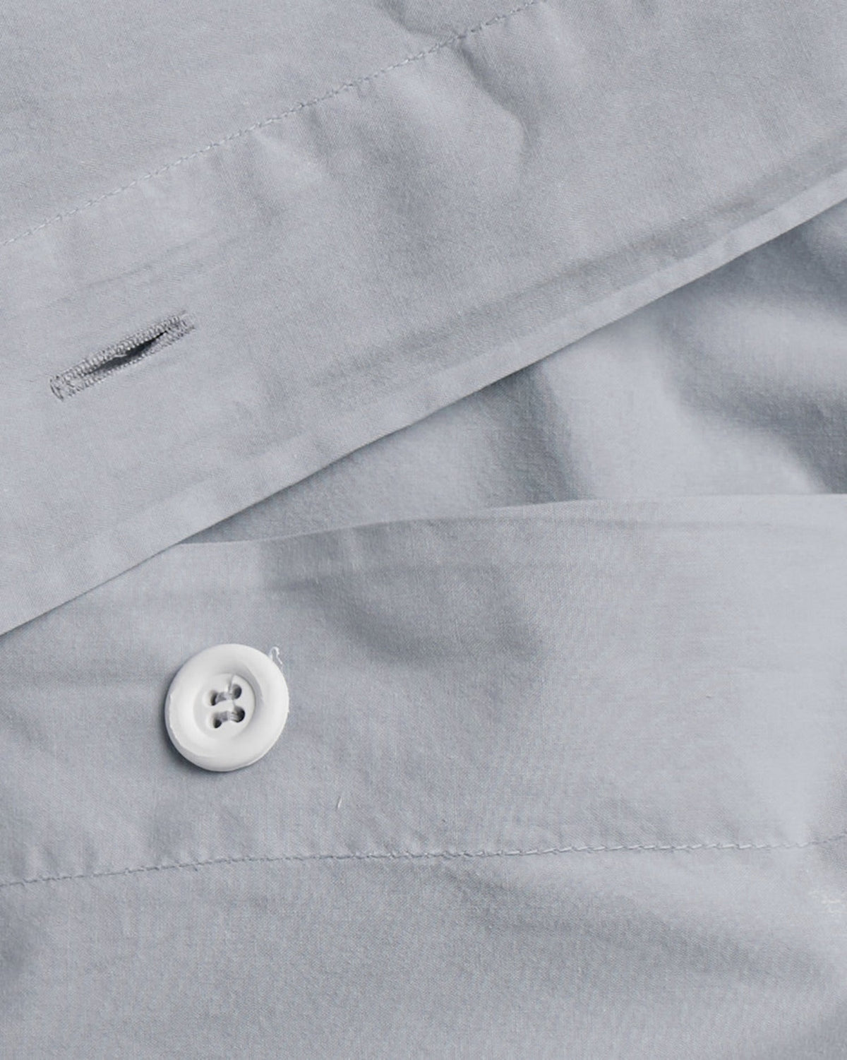 Brushed Cotton Duvet Cover Set - Sky F/Q