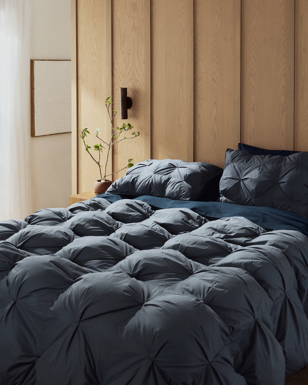 Organic Cotton Puff Comforter (Dusk)
