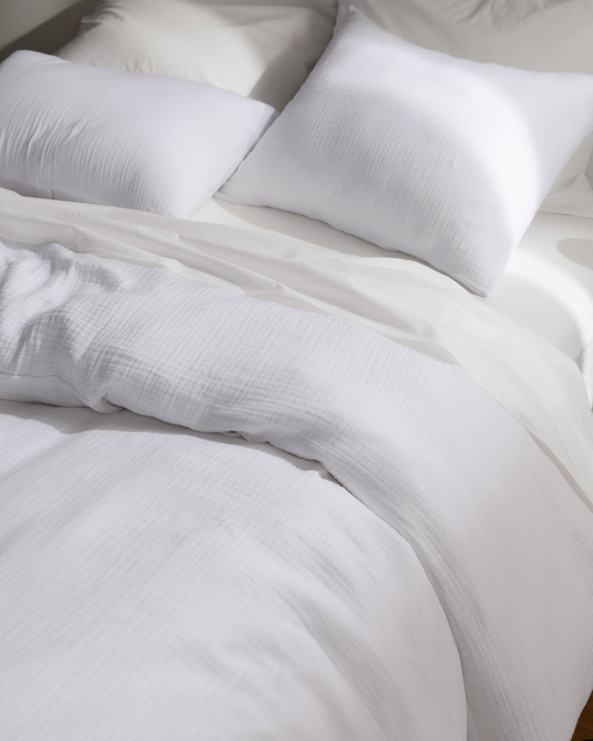 Organic Cloud Cotton Duvet Cover - FINAL SALE (White)