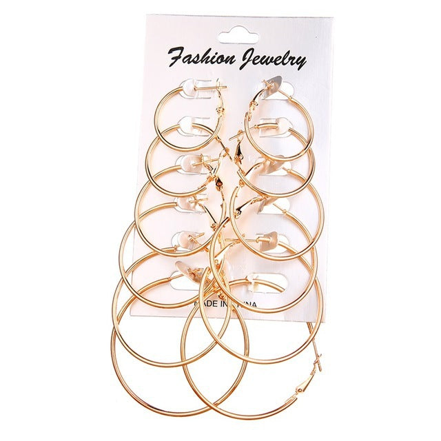 Hot Selling Accessories, Rock Exaggerated Earrings