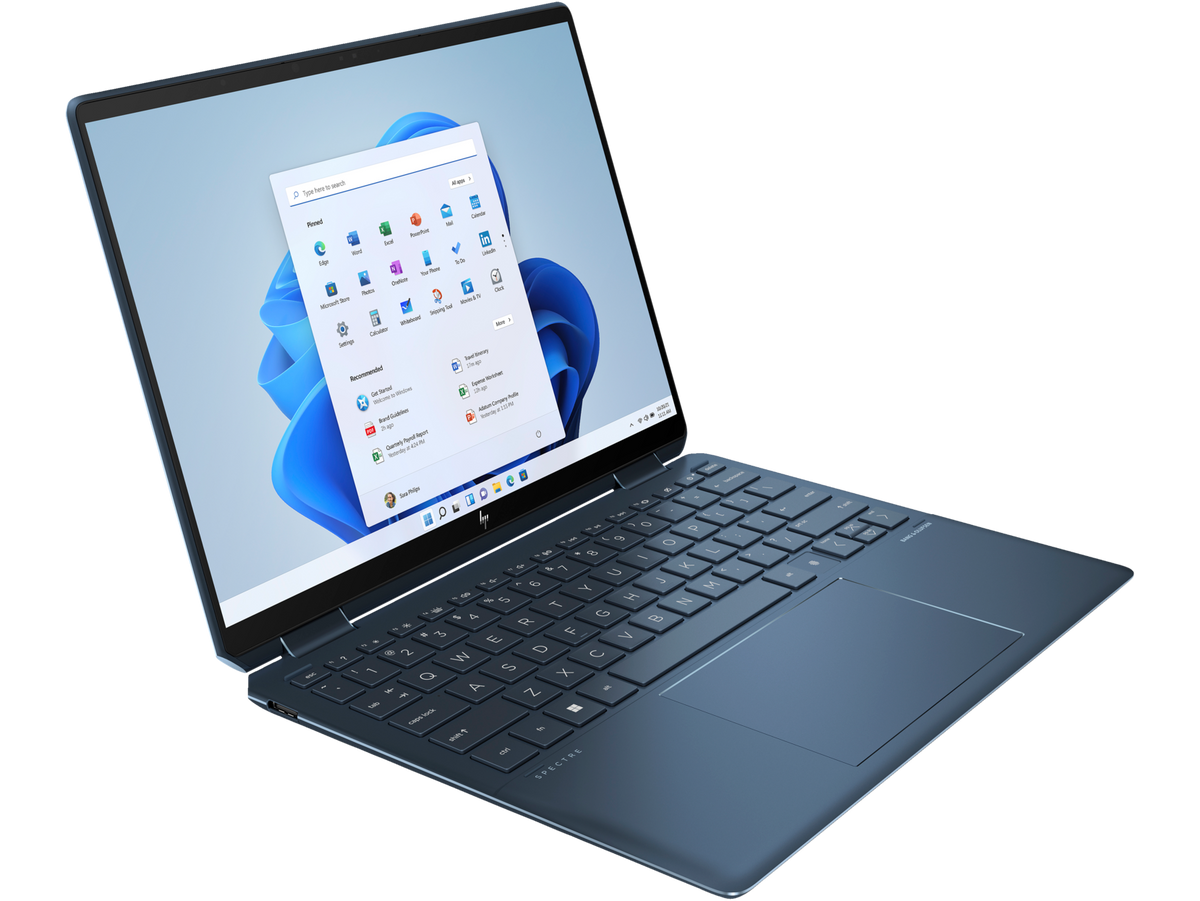 HP Spectre x360 14-ef079nr – 13.5" 3K2K Touchscreen – Intel Core i7-1255U – 16GB RAM – 512GB SSD – Nocturne Blue